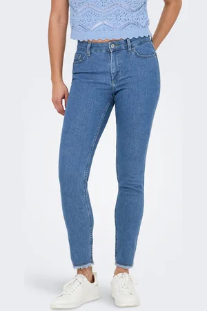 ONLY Onlhush Mellemhøj Talje Skinny Fit Jeans