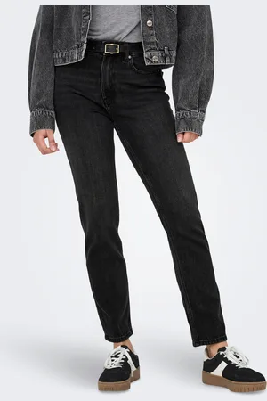 ONLY Onlemily Høj Talje Straight Fit Jeans