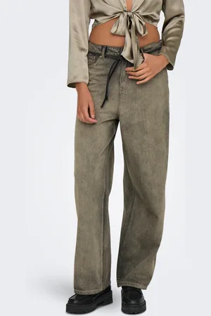 ONLY Onlbleecker Mellemhøj Talje Loose Fit Jeans