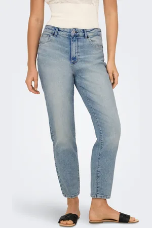 ONLY Onlemily Høj Talje Straight Fit Jeans