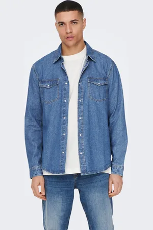 Only & Sons Onsbane Denim-skjorte