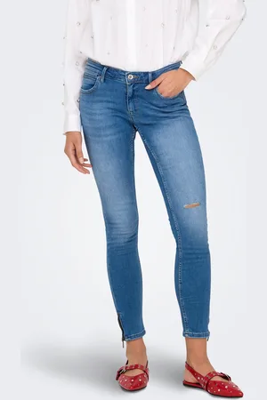 ONLY Onlkendell Mellemhøj Talje Skinny Fit Jeans