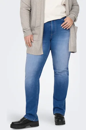 ONLY Carwilly Høj Talje Straight Fit Jeans