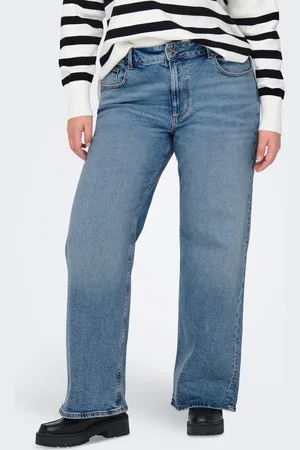 ONLY Carjuicy Høj Talje Wide Leg Fit Jeans