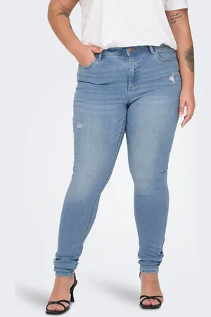 ONLY Carsally Mellemhøj Talje Skinny Fit Jeans