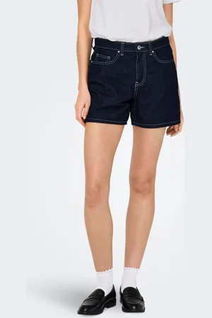ONLY Onlphine Høj Talje Regular Fit Denim-shorts