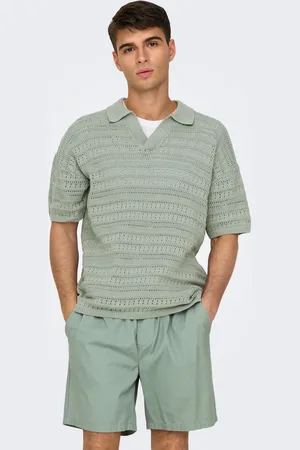 Only & Sons Onsgrayson Strikket Poloshirt