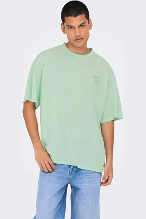 Only & Sons Oversized Fit O-hals Boxy-ærmer T-shirt