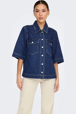 ONLY Onlbelle Denim-skjorte