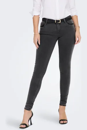 ONLY Onlrain Mellemhøj Talje Skinny Fit Jeans