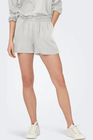 ONLY Jdytheis Mellemhøj Talje Regular Fit Paperbag-shorts