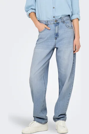 ONLY Onlnexa Mellemhøj Talje Baggy Fit Jeans