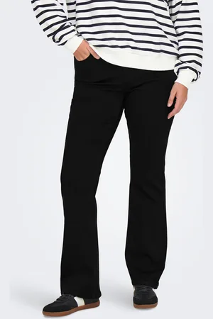 ONLY Carhella Mellemhøj Talje Retro Flared Fit Jeans