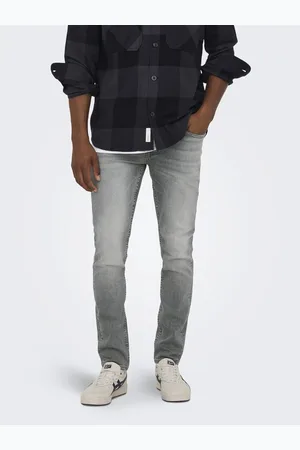 Only & Sons Onsloom Lav Talje Slim Fit Jeans