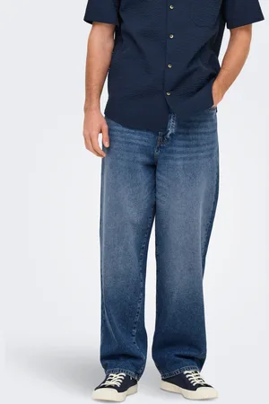 Only & Sons Onsfade Høj Talje Loose Fit Jeans
