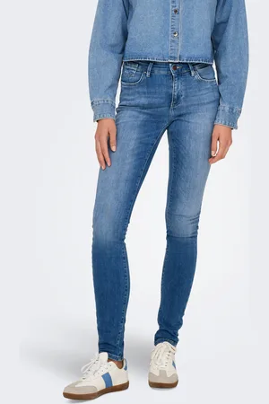 ONLY Onlblush Mellemhøj Talje Skinny Fit Jeans