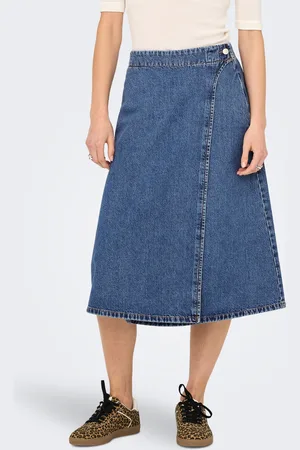 ONLY Onlthea Denim-nederdel