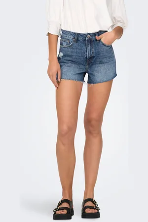 ONLY Onlgabi Høj Talje Regular Fit Denim-shorts