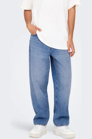 Only & Sons Loose Fit Mellemhøj Talje Jeans
