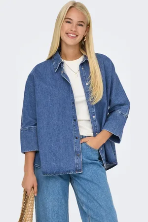 ONLY Onlgrace Denim-skjorte