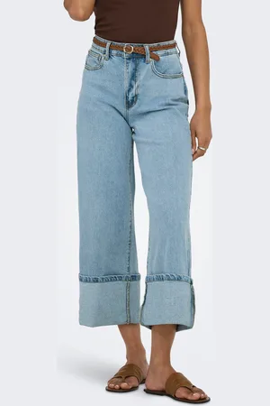 ONLY Onlmadison Høj Talje Wide Leg Fit Jeans