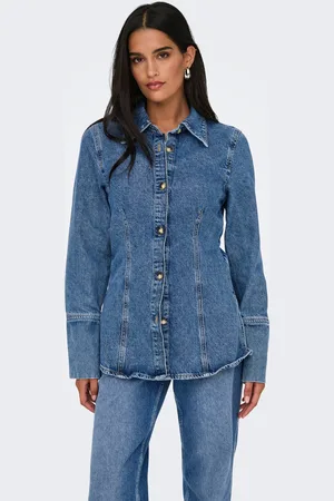 ONLY Onlnara Denim-skjorte
