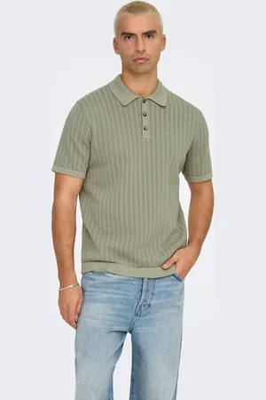 Only & Sons Onsmoon Strikket Poloshirt