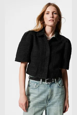 & OTHER STORIES Cropped Tweed Jacket - , 34