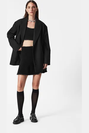& OTHER STORIES Sequin-Trimmed Bouclé Mini Skirt - , XS