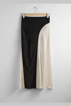 & OTHER STORIES Satin Midi Skirt - , 32