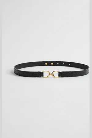 & OTHER STORIES Mid-Waist Leather Belt - , XS