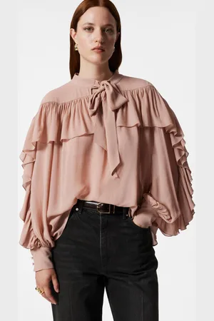 & OTHER STORIES Ruffled Bow-Detailed Blouse - , XS