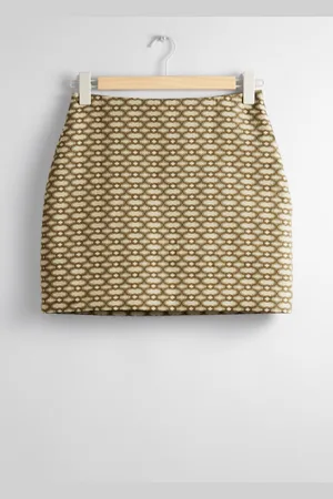 & OTHER STORIES Textured Mini Skirt - , 32