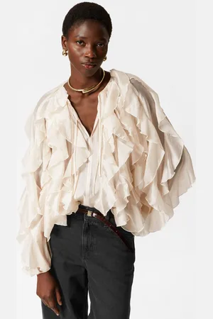 & OTHER STORIES Cascading Ruffle Blouse - , M