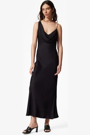 & OTHER STORIES Asymmetric Cowl-Neck Midi Dress - , 32
