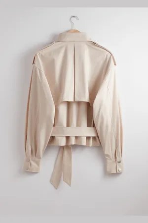 & OTHER STORIES Oversized Belted Jacket - , XS