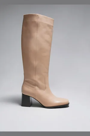 & OTHER STORIES Leather Knee Boots - , 36