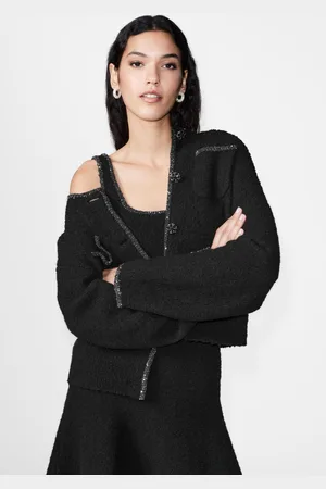 & OTHER STORIES Sequin-Trimmed Cardigan - , M