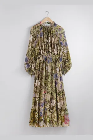 & OTHER STORIES Voluminous Sleeve Midi Dress - , 38