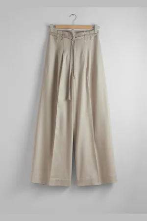 & OTHER STORIES Wide Belted Trousers - , 32