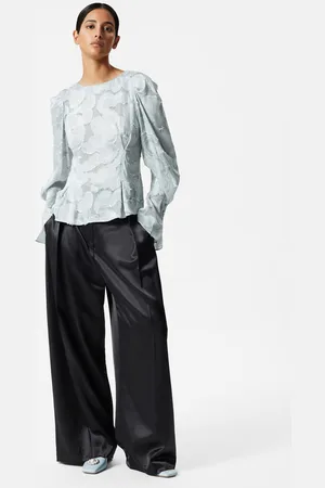 & OTHER STORIES Silk-Blend Jacquard Blouse - , 38