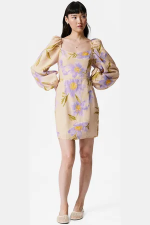 & OTHER STORIES A-Line Linen Mini Dress - , 40