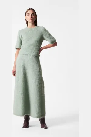 & OTHER STORIES Brushed-Knit A-Line Maxi Skirt - , XS