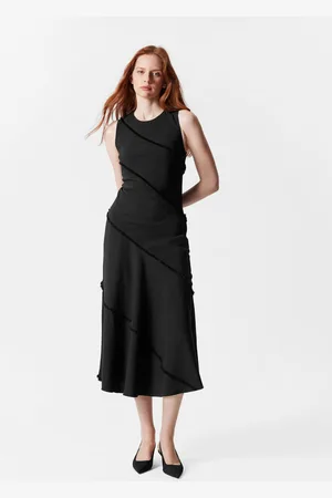 & OTHER STORIES Sleeveless A-Line Midi Dress - , 34