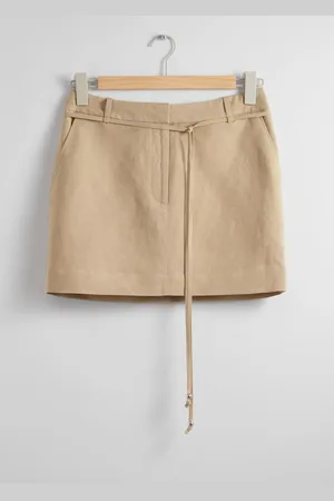 & OTHER STORIES Silk-Blend Mini Skirt - , 42