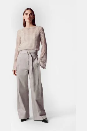 & OTHER STORIES Belted Wide-Leg Trousers - , 32