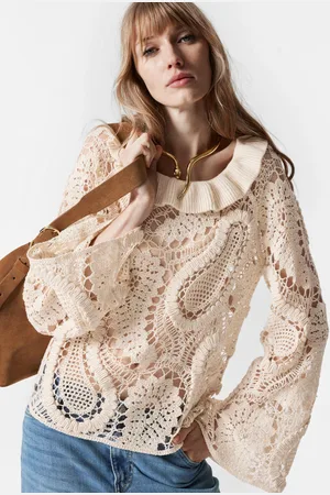 & OTHER STORIES Paisley-Crochet Blouse - , XS