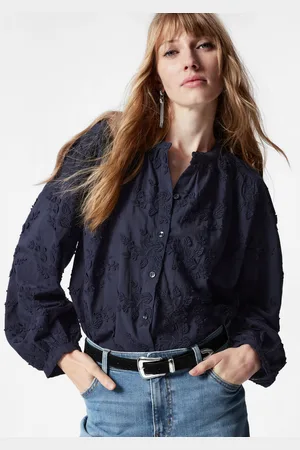 & OTHER STORIES Voluminous Floral-Appliqué Blouse - , 32