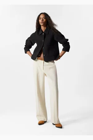 & OTHER STORIES Wide Press-Crease Trousers - , 34