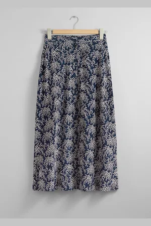 & OTHER STORIES Buttoned A-Line Midi Skirt - , 32